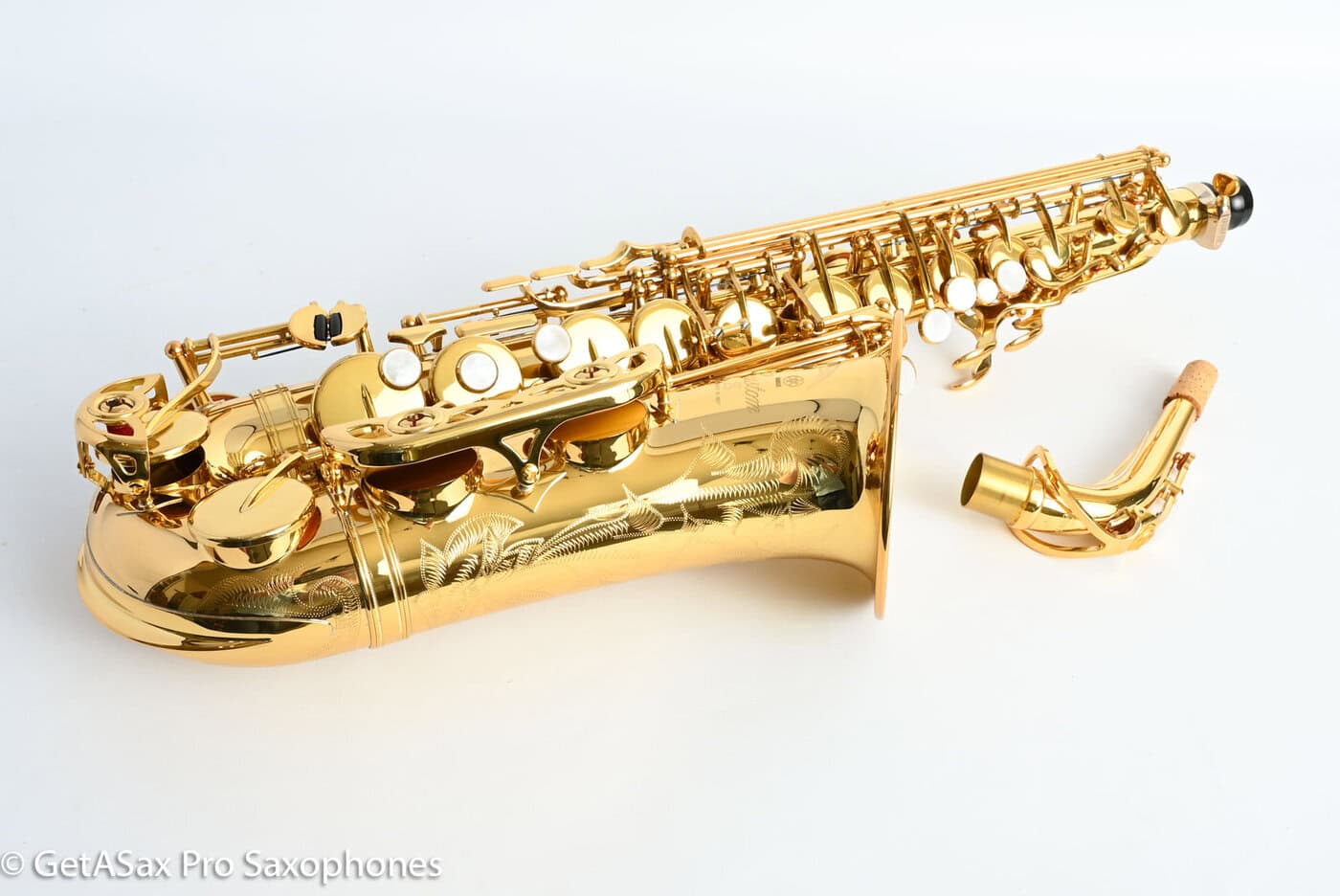 Yamaha YAS-82z Custom Professional Alto Near Mint D57029 V1 Neck