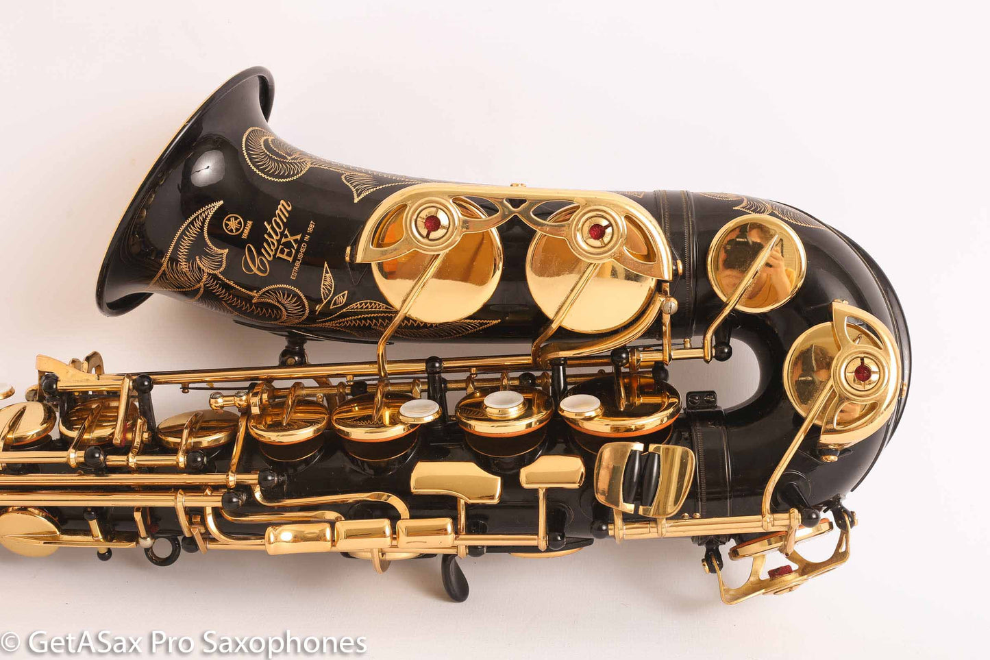 Yamaha YAS-875EXB Alto Saxophone Black Lacquer Plays Great! C86433