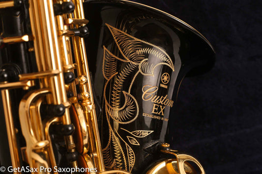 Yamaha YAS-875EXB Alto Saxophone Black Lacquer Plays Great! C86433