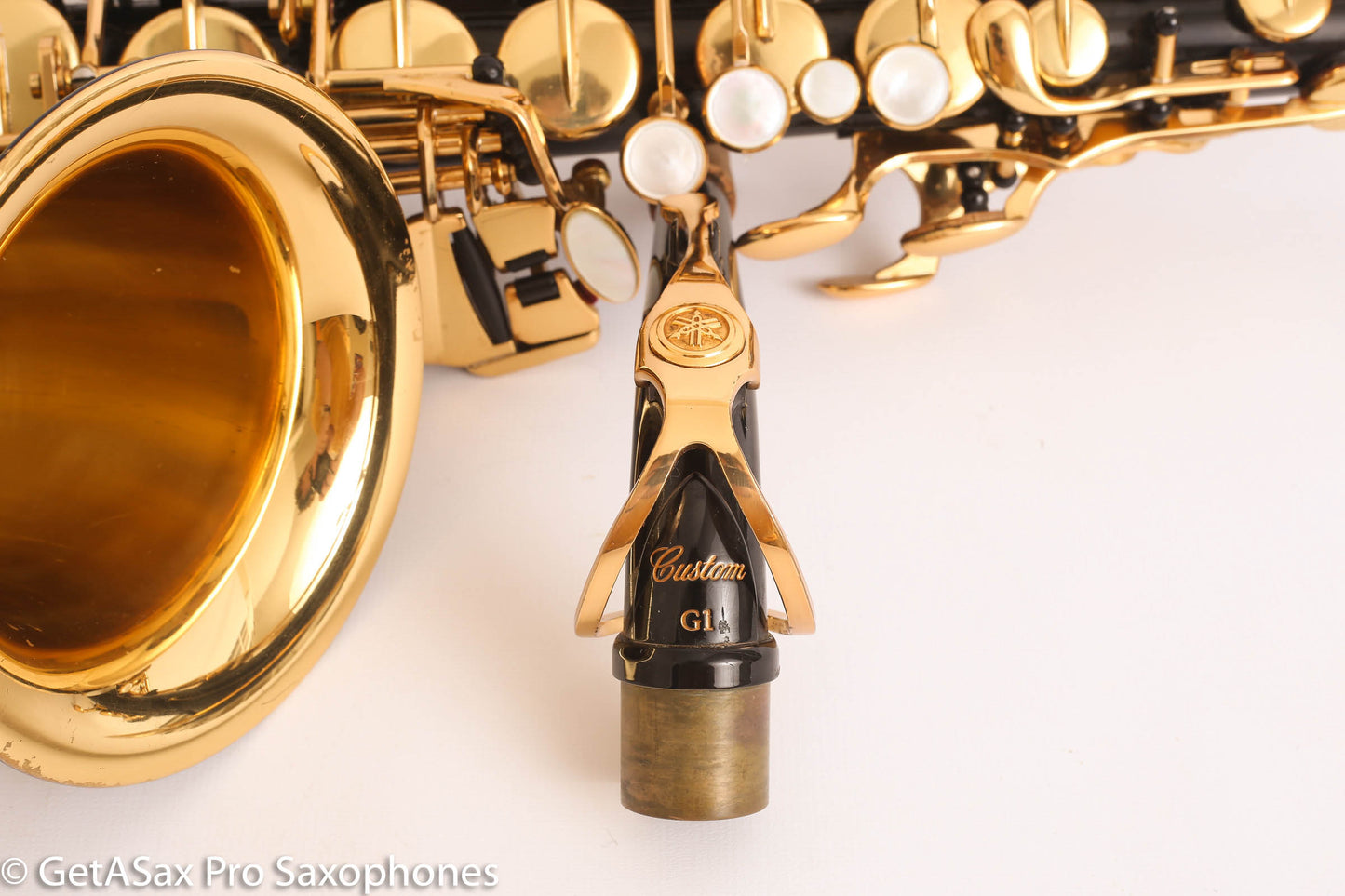 Yamaha YAS-875EXB Alto Saxophone Black Lacquer Plays Great! C86433