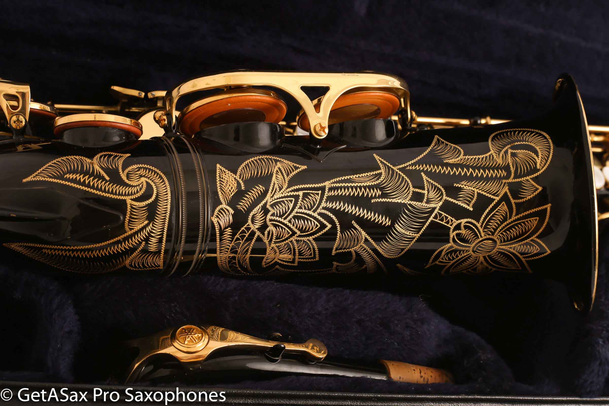 Yamaha YAS-875EXB Alto Saxophone Black Lacquer Plays Great! C86433