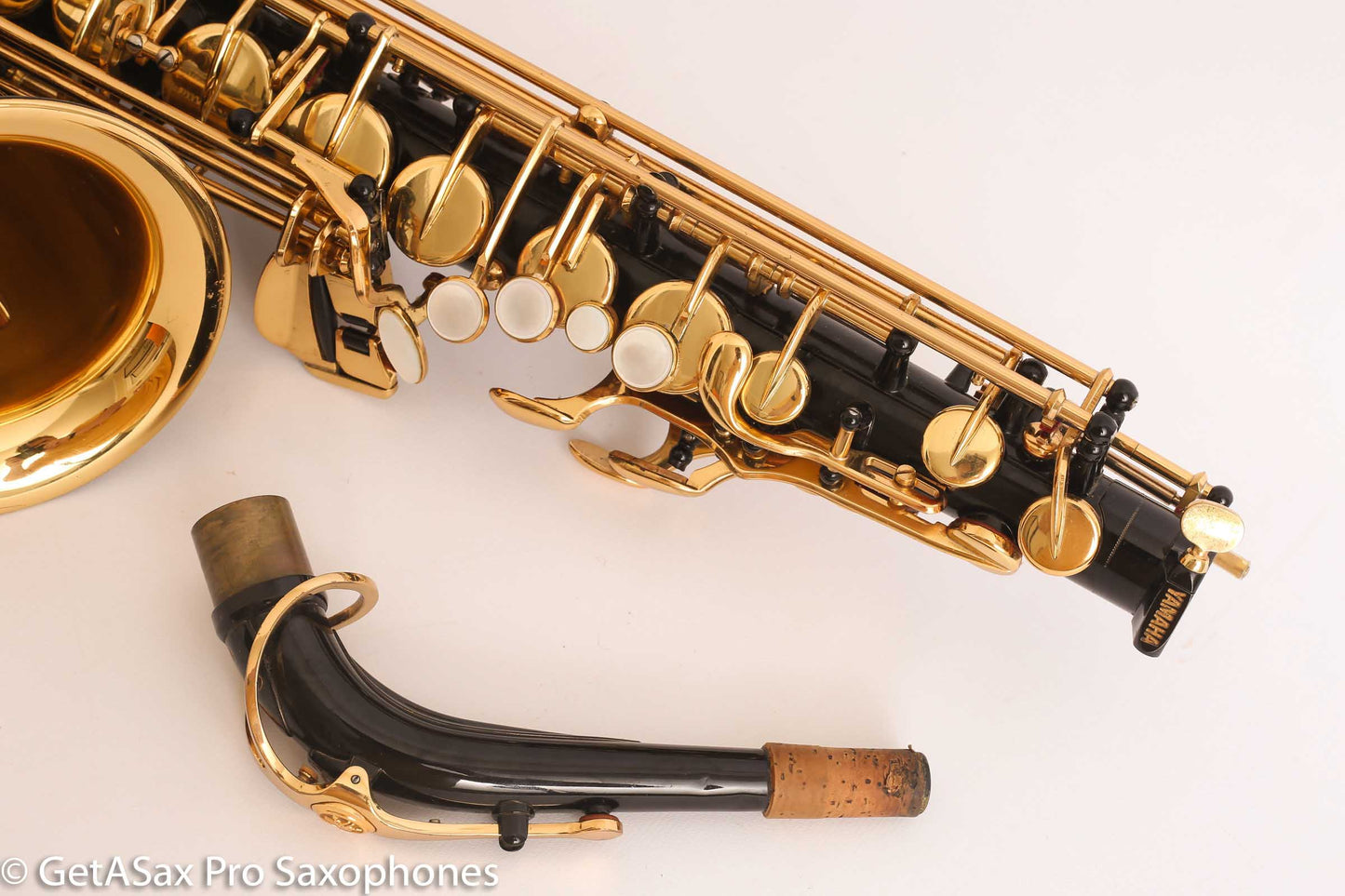 Yamaha YAS-875EXB Alto Saxophone Black Lacquer Plays Great! C86433