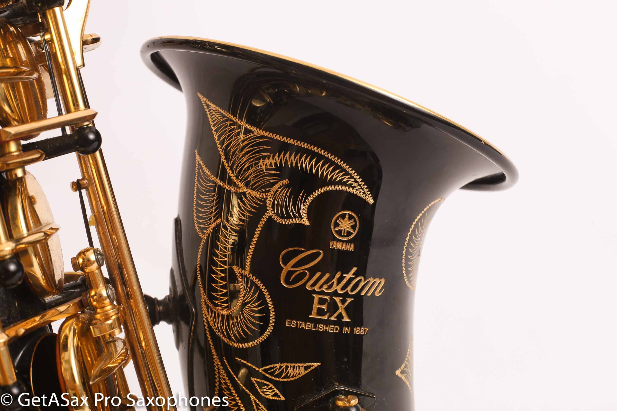 Yamaha YAS-875EXB Alto Saxophone Black Lacquer Plays Great! C86433