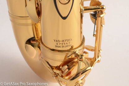 Yamaha YAS-875EX Alto Near Mint Condition Plays Great V1 Neck
