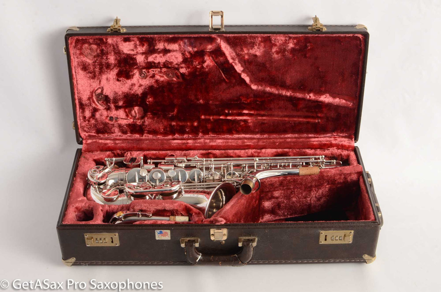 Yamaha YAS-875S Alto Saxophone Original Silver Plate M1 + G1 Necks Overhauled! Excellent