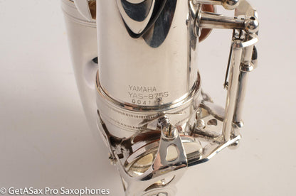 Yamaha YAS-875S Alto Saxophone Original Silver Plate M1 + G1 Necks Overhauled! Excellent