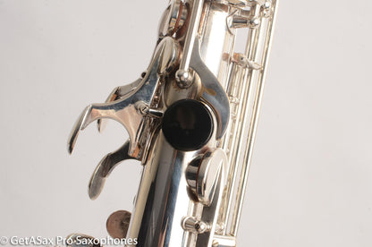 Yamaha YAS-875S Alto Saxophone Original Silver Plate M1 + G1 Necks Overhauled! Excellent