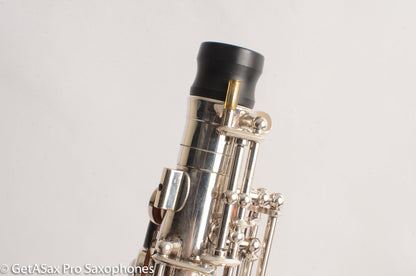 Yamaha YAS-875S Alto Saxophone Original Silver Plate M1 + G1 Necks Overhauled! Excellent
