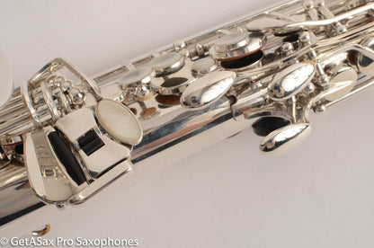 Yamaha YAS-875S Alto Saxophone Original Silver Plate M1 + G1 Necks Overhauled! Excellent