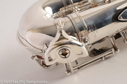 Yamaha YAS-875S Alto Saxophone Original Silver Plate M1 + G1 Necks Overhauled! Excellent