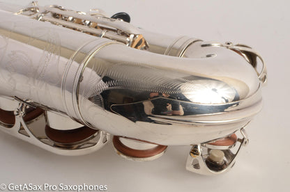 Yamaha YAS-875S Alto Saxophone Original Silver Plate M1 + G1 Necks Overhauled! Excellent