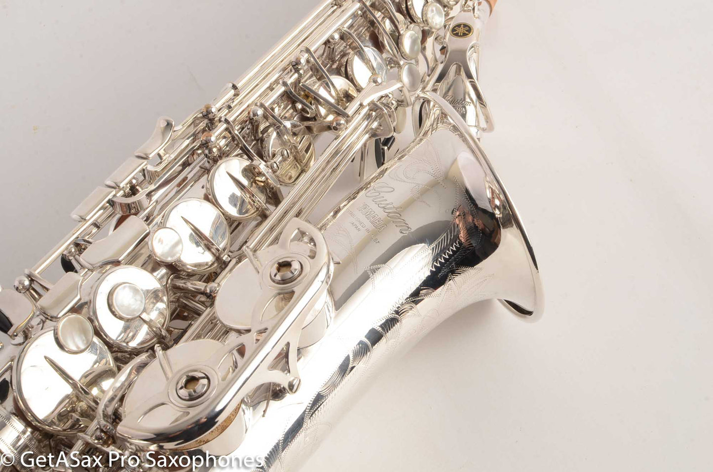Yamaha YAS-875S Alto Saxophone Original Silver Plate M1 + G1 Necks Overhauled! Excellent