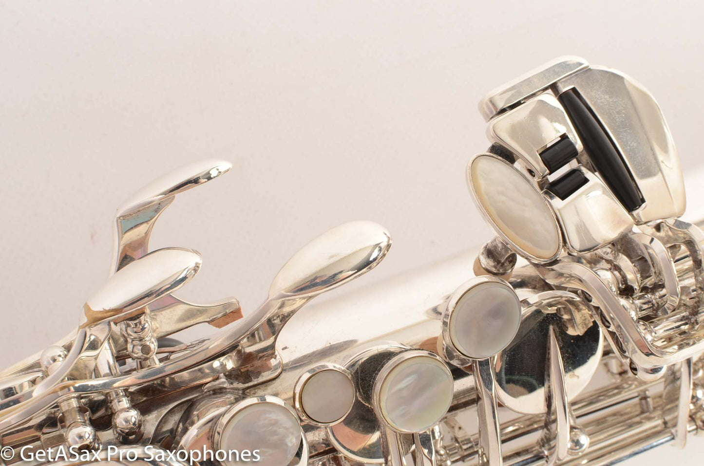 Yamaha YAS-875S Alto Saxophone Original Silver Plate M1 + G1 Necks Overhauled! Excellent