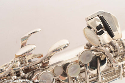 Yamaha YAS-875S Alto Saxophone Original Silver Plate M1 + G1 Necks Overhauled! Excellent