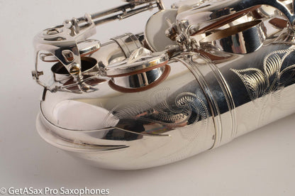 Yamaha YAS-875S Alto Saxophone Original Silver Plate M1 + G1 Necks Overhauled! Excellent