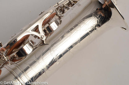 Yamaha YAS-875S Alto Saxophone Original Silver Plate M1 + G1 Necks Overhauled! Excellent