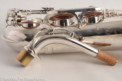 Yamaha YAS-875S Alto Saxophone Original Silver Plate M1 + G1 Necks Overhauled! Excellent