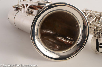 Yamaha YAS-875S Alto Saxophone Original Silver Plate M1 + G1 Necks Overhauled! Excellent