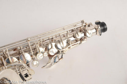 Yamaha YAS-875S Alto Saxophone Original Silver Plate M1 + G1 Necks Overhauled! Excellent