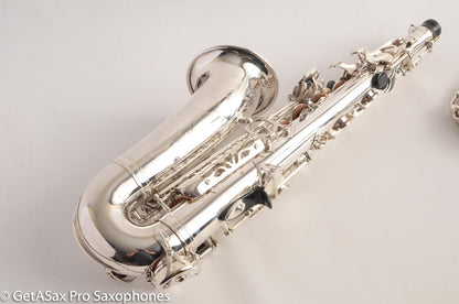 Yamaha YAS-875S Alto Saxophone Original Silver Plate M1 + G1 Necks Overhauled! Excellent