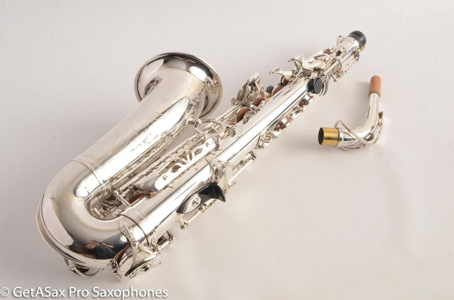 Yamaha YAS-875S Alto Saxophone Original Silver Plate M1 + G1 Necks Overhauled! Excellent