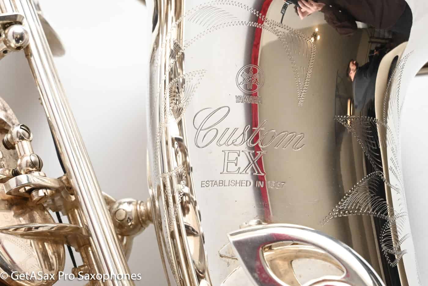 Yamaha YAS-875EXIIS Silver Plated Alto Excellent Condition Yamaha Pro Shop Setup 68716