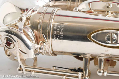 Yamaha YAS-875EXIIS Silver Plated Alto Excellent Condition Yamaha Pro Shop Setup 68716