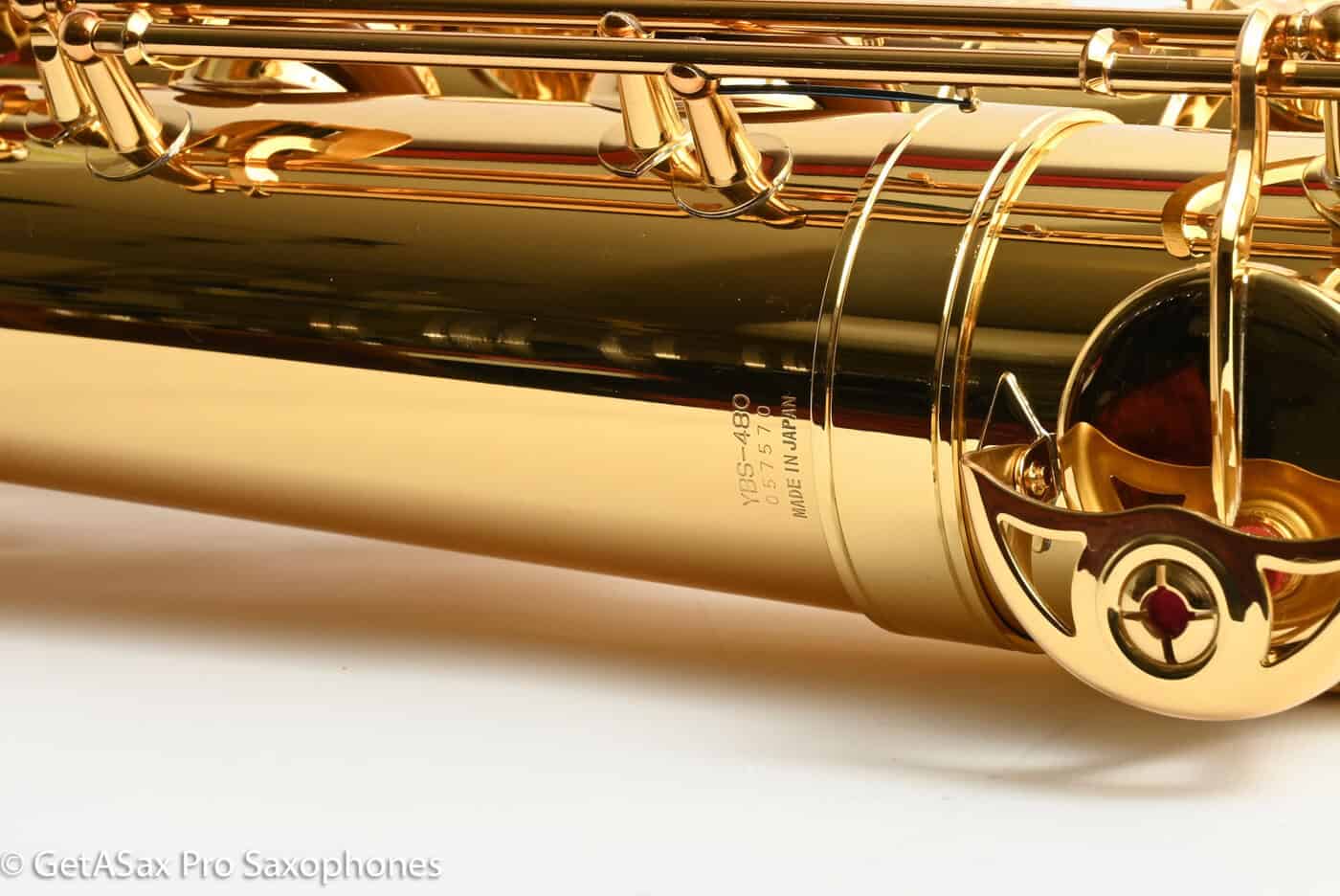 Yamaha YBS-480 Intermediate Baritone Saxophone Like New Unplayed in the Plastic