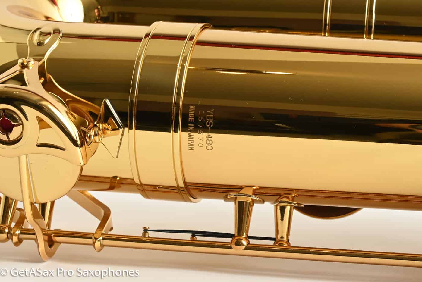 Yamaha YBS-480 Intermediate Baritone Saxophone Like New Unplayed in the Plastic