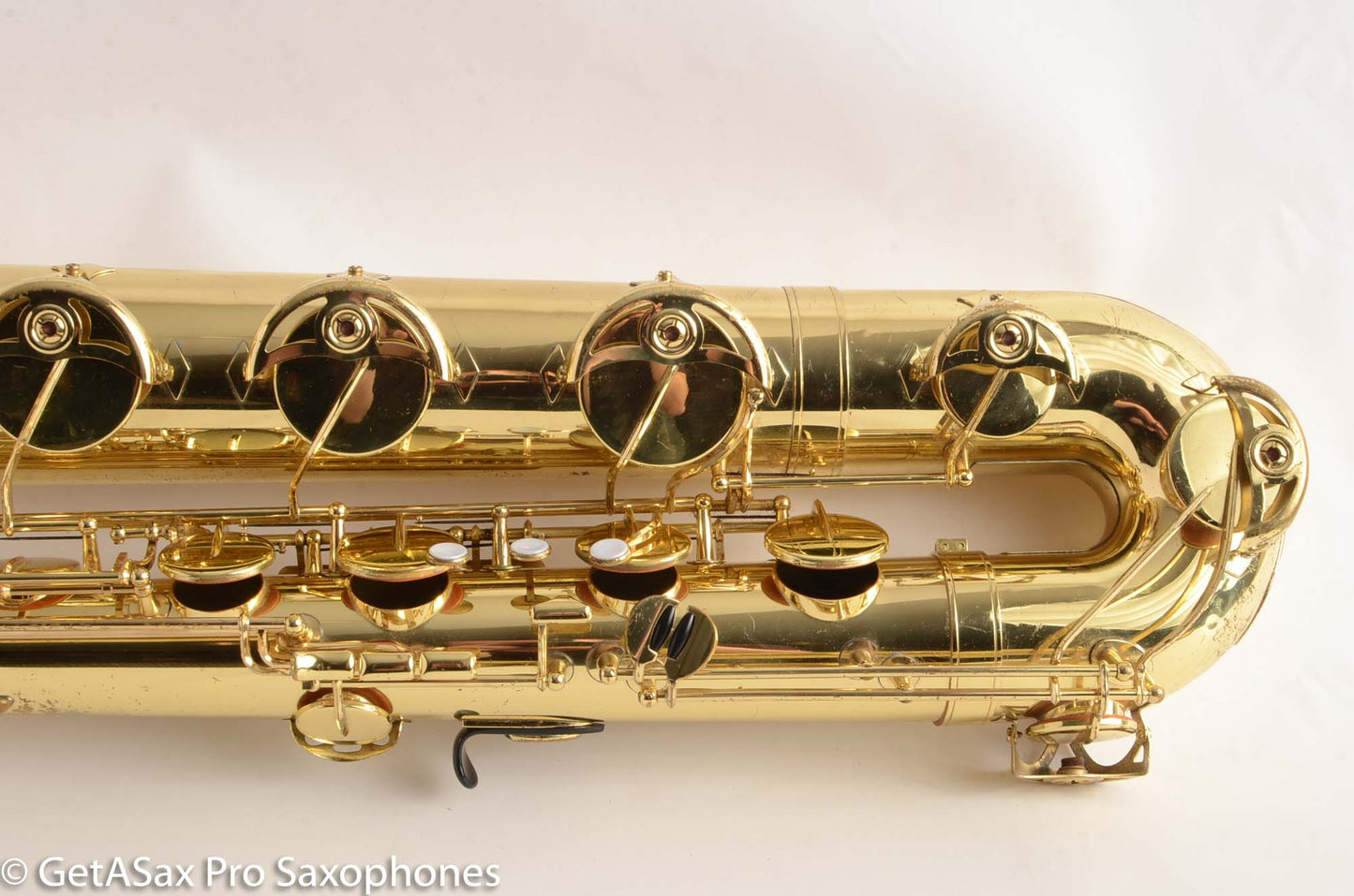 Yamaha YBS-52 Baritone Saxophone Well Used but Good Condition, Worn Lacquer Low A