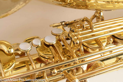 Yamaha YBS-52 Baritone Saxophone Well Used but Good Condition, Worn Lacquer Low A