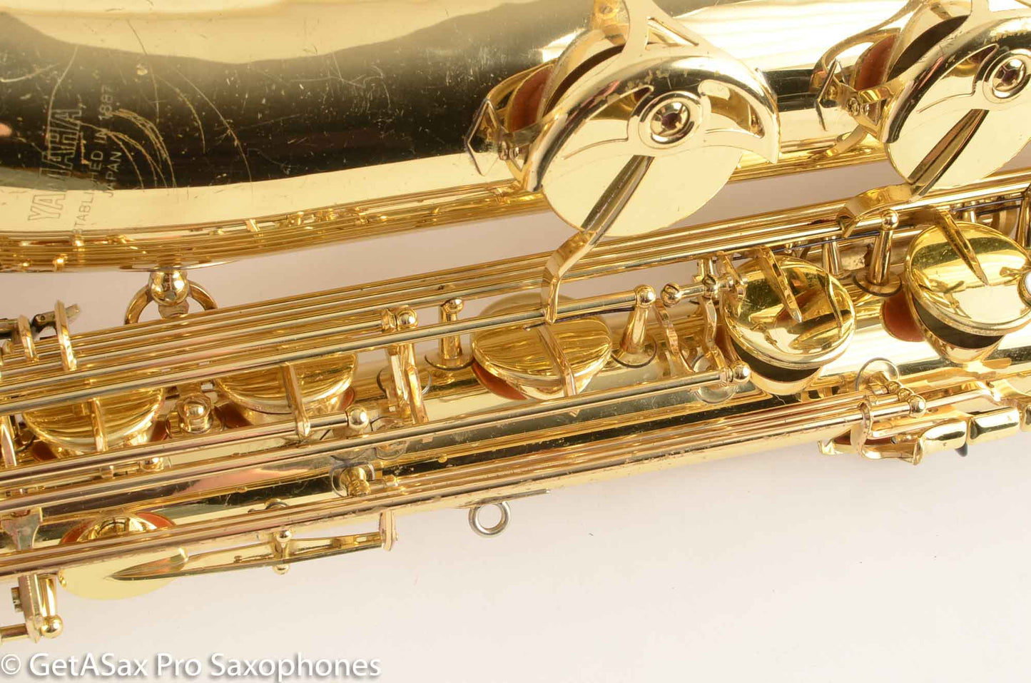 Yamaha YBS-52 Baritone Saxophone Well Used but Good Condition, Worn Lacquer Low A