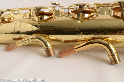 Yamaha YBS-52 Baritone Saxophone Well Used but Good Condition, Worn Lacquer Low A