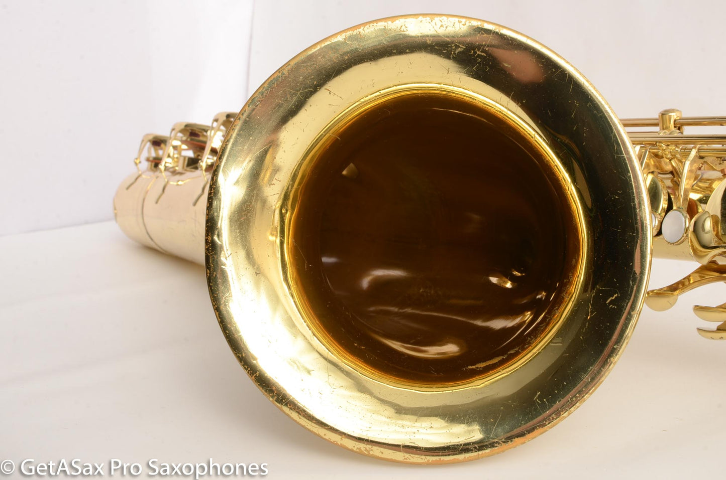 Yamaha YBS-52 Baritone Saxophone Well Used but Good Condition, Worn Lacquer Low A