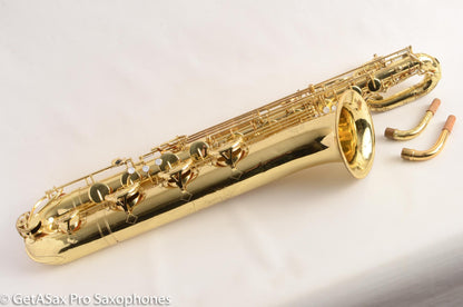 Yamaha YBS-52 Baritone Saxophone Well Used but Good Condition, Worn Lacquer Low A