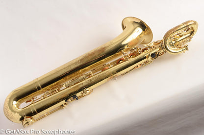Yamaha YBS-52 Baritone Saxophone Well Used but Good Condition, Worn Lacquer Low A