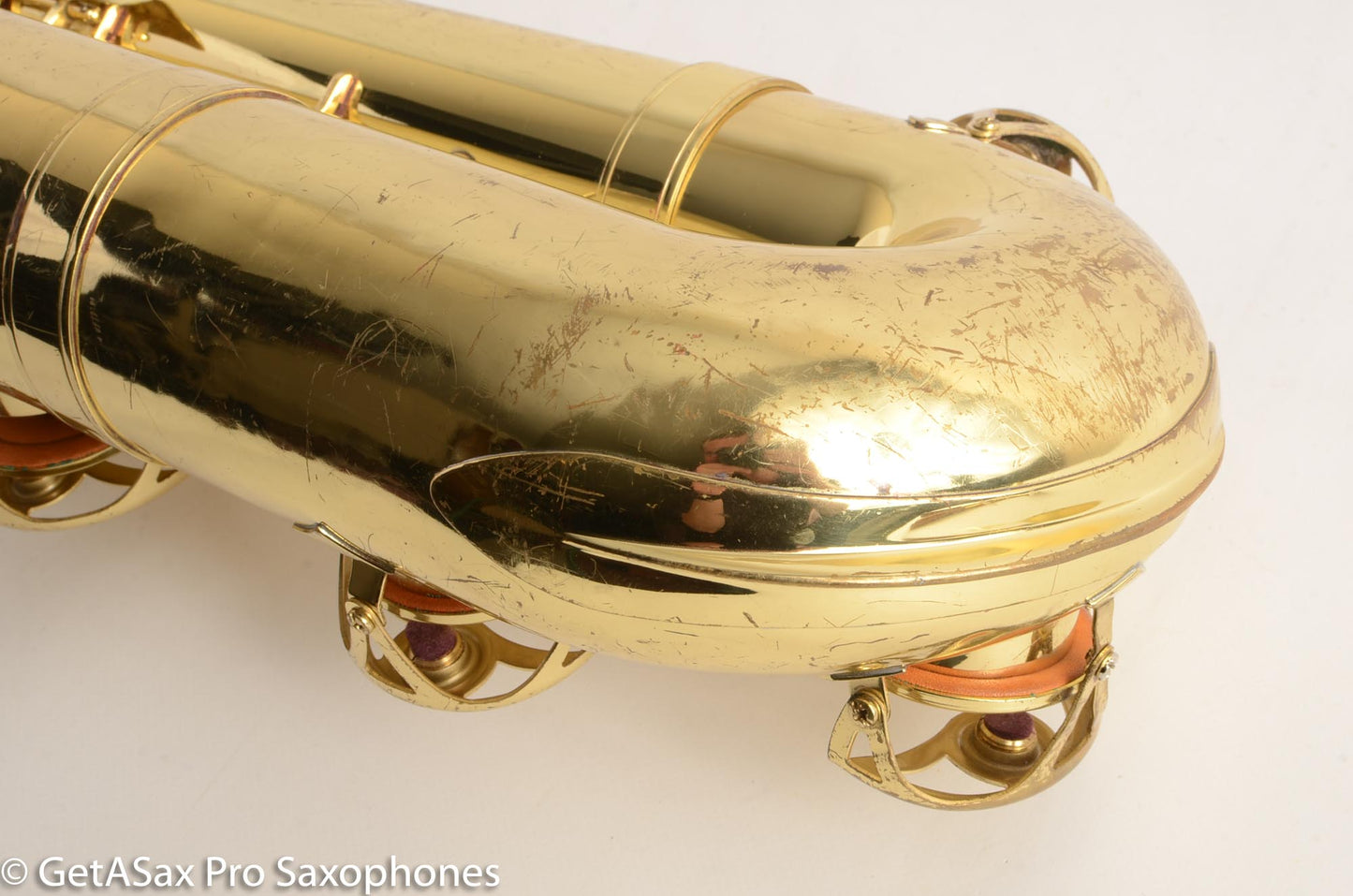 Yamaha YBS-52 Baritone Saxophone Well Used but Good Condition, Worn Lacquer Low A