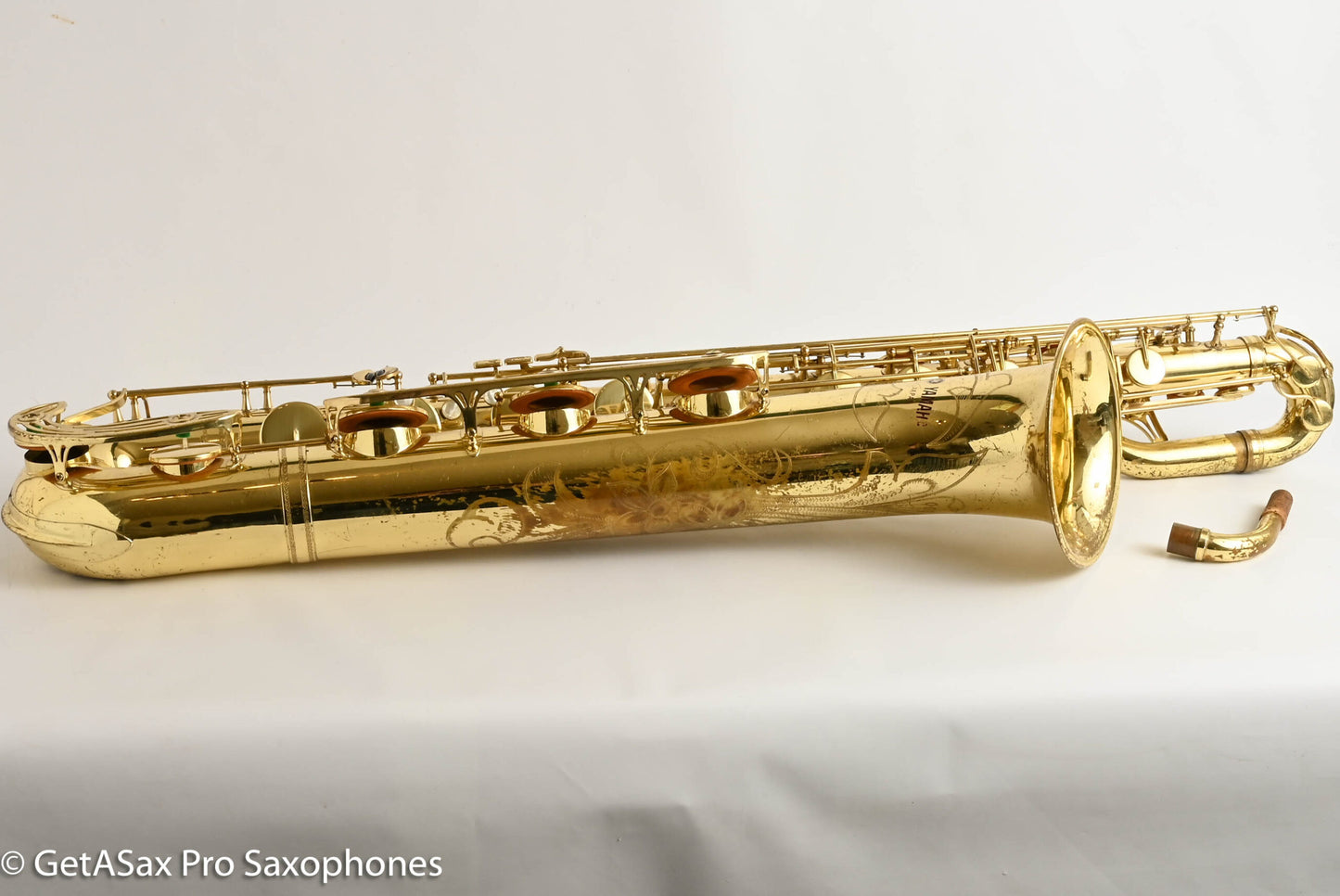Yamaha YBS-61 Baritone Low A Original Lacquer Great Deal! 7578