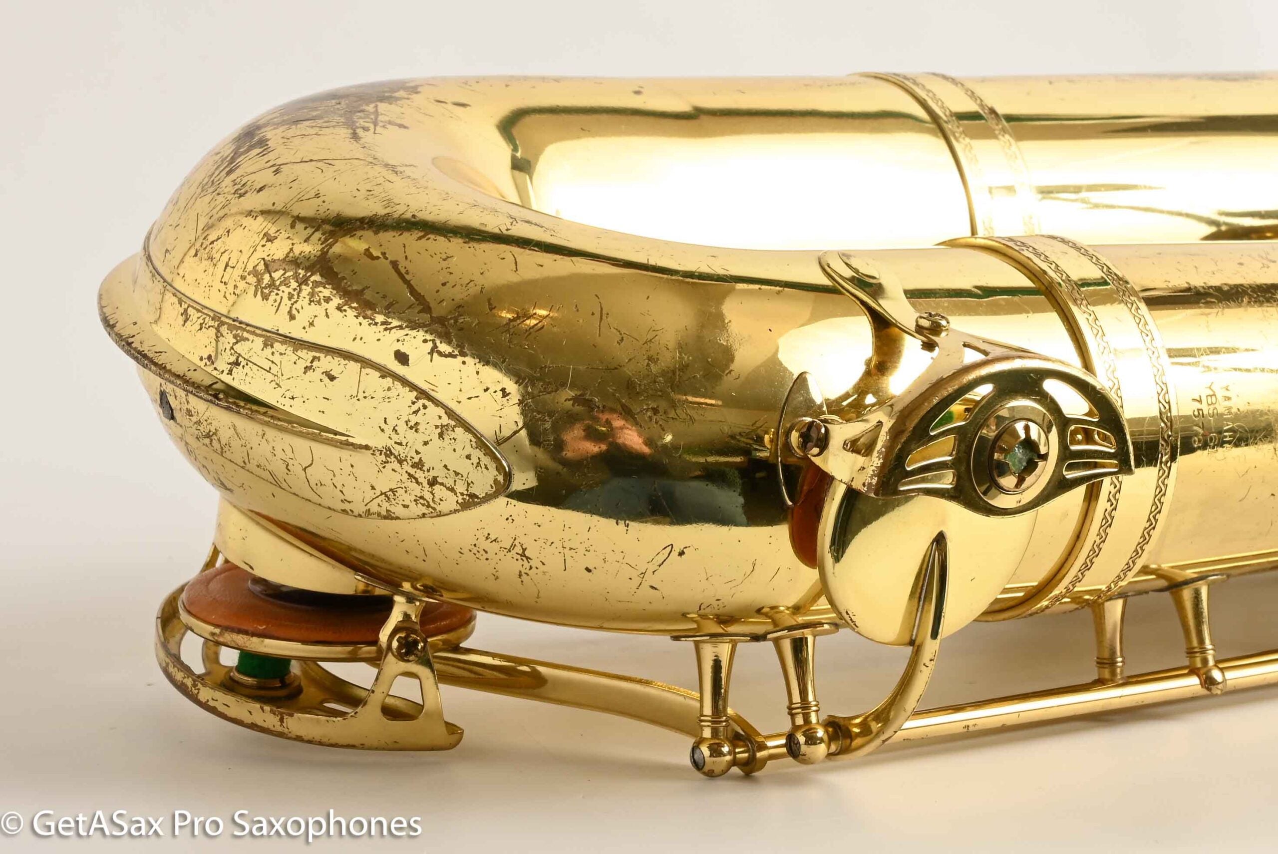 Yamaha YBS-61 Baritone Low A Original Lacquer Great Deal! 7578