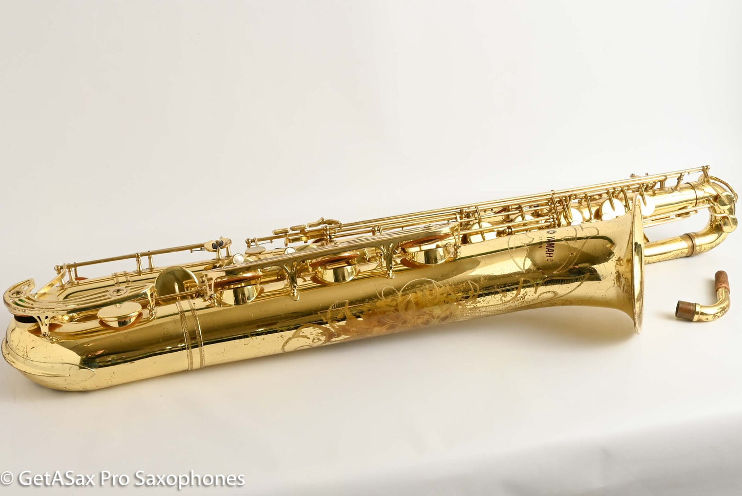 Yamaha YBS-61 Baritone Low A Original Lacquer Great Deal! 7578
