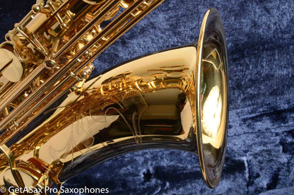 New Old Stock Yamaha Purple Logo Baritone Saxophone YBS-62 Mint Unbelievable! Overhauled!