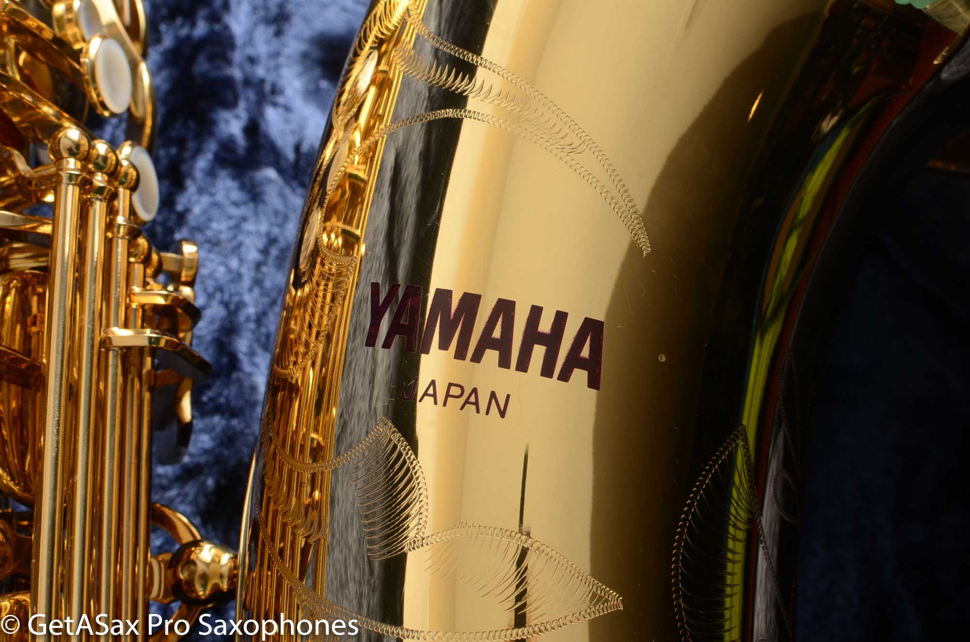 New Old Stock Yamaha Purple Logo Baritone Saxophone YBS-62 Mint