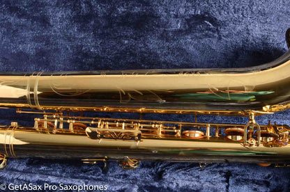 New Old Stock Yamaha Purple Logo Baritone Saxophone YBS-62 Mint Unbelievable! Overhauled!