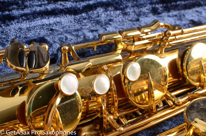 New Old Stock Yamaha Purple Logo Baritone Saxophone YBS-62 Mint Unbelievable! Overhauled!