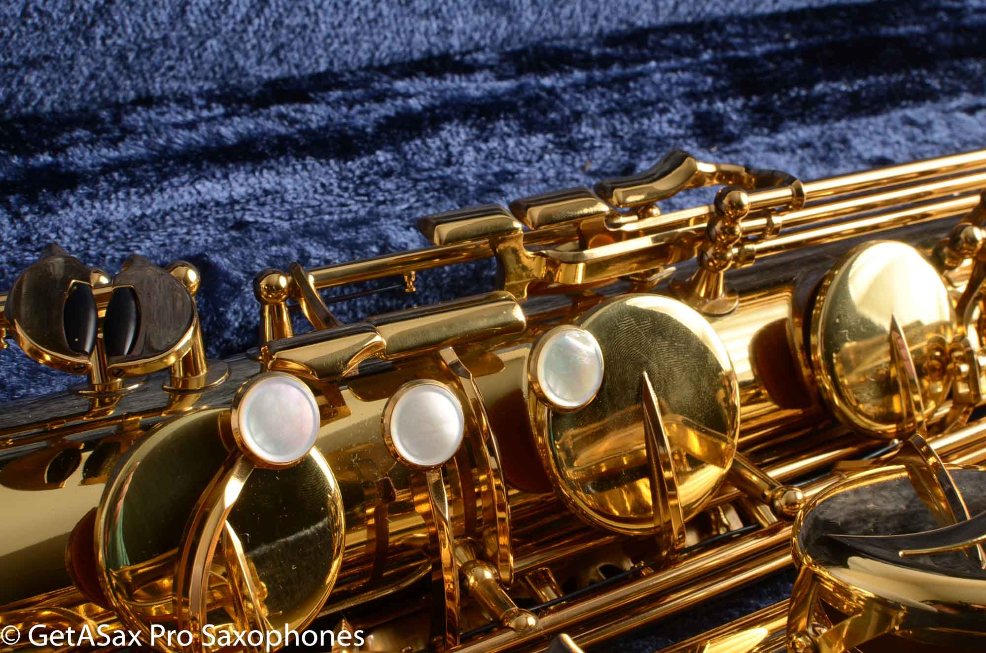 New Old Stock Yamaha Purple Logo Baritone Saxophone YBS-62 Mint