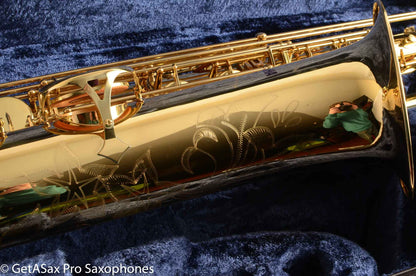 New Old Stock Yamaha Purple Logo Baritone Saxophone YBS-62 Mint Unbelievable! Overhauled!