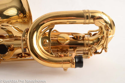 Yamaha YBS-62 Purple Logo 1980s Low A Baritone Saxophone Very Good Condition