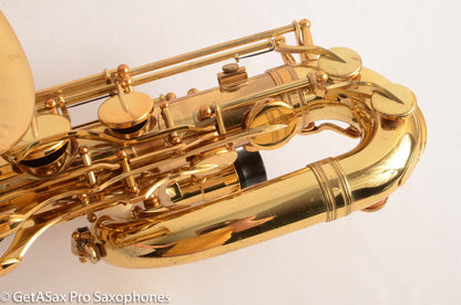 Yamaha YBS-62 Purple Logo 1980s Low A Baritone Saxophone Very Good Condition
