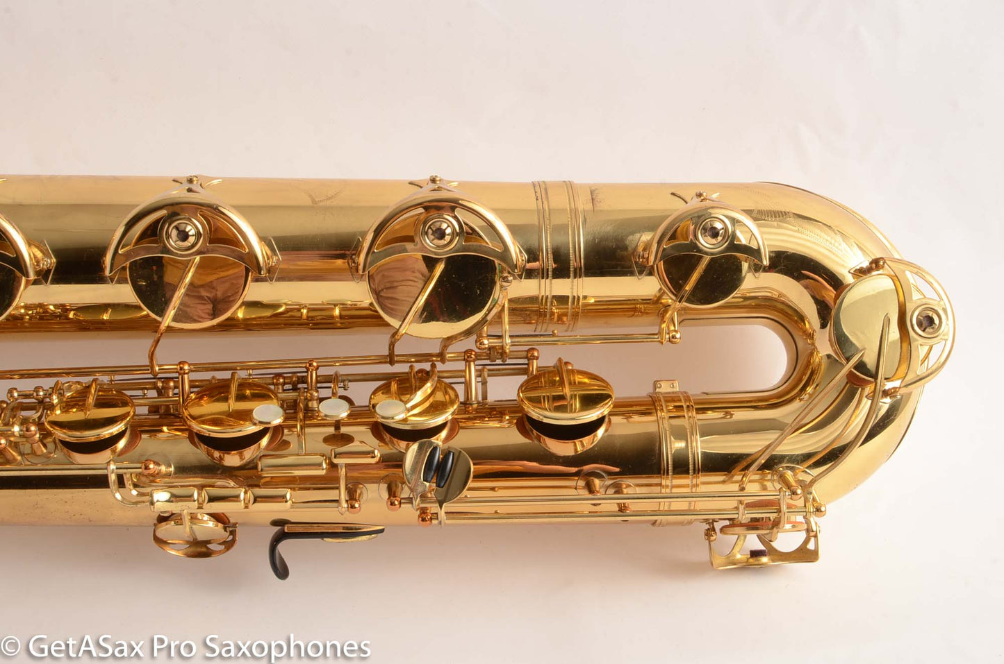 Yamaha YBS-62 Purple Logo 1980s Low A Baritone Saxophone Very Good Condition