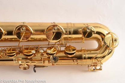 Yamaha YBS-62 Purple Logo 1980s Low A Baritone Saxophone Very Good Condition